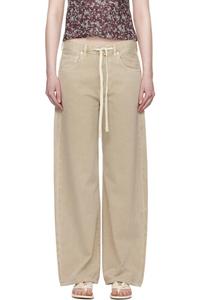 Бежевые джинсы Brynn на завязках Citizens of Humanity