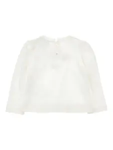 Футболка с логотипом Monnalisa, белый