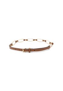 Ремень MICHAEL Michael Kors WITH HOOPS, Brown