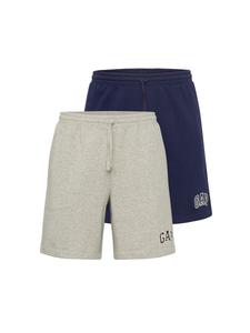 Брюки свободного кроя GAP, Navy/Mottled Grey