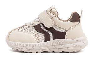 Скользоустойчивые противоударные низкие детские туфли Infant And Toddler EBMINI, бежевый