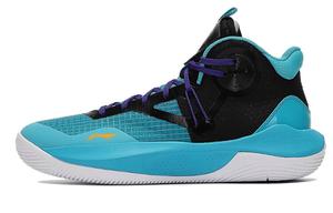 Баскетбольные кроссовки SONIC TD мужские средней высоты Butterfly Blue/Orange Lining