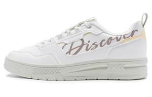 Кроссовки XTEP Skateboarding Shoes Women's Low-top White And Yellow, белый/желтый