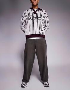 Джинсы очень мешковатые, черного цвета River Island