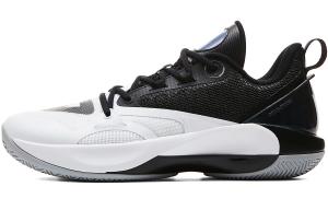 Баскетбольные кроссовки Talent Generation мужские с низким верхом белого/черного цвета Peak