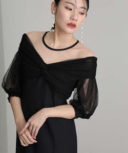 Вечерние платья, свадебные платья, нарядные платья, платья для вечеринок Pourvous, цвет Black