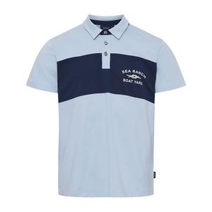 Поло с коротким рукавом Sea Ranch Pelle, синий