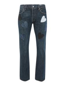 Повседневные джинсы Levi's Upcycling KELVYN COLT DESIGN 501, синий джинсовый