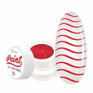 Цвет геля краски - красный 03, SUNFLOWER