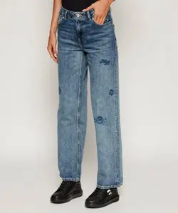 Джинсы gamala_b Relaxed fit Hugo Blue, синий