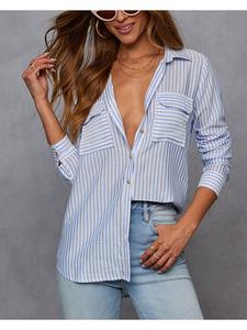 Рубашка Milan Kiss, светло-голубой/белый