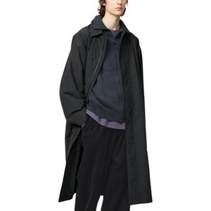 Тренч U Collection FW25 мужской UNIQLO, черный