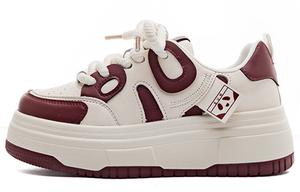 Кроссовки La Chapelle Skateboarding Shoes Women's Low-top, фуксия