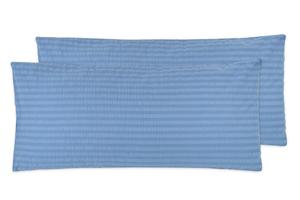 Наволочка Zollner, 40x80 см, голубой