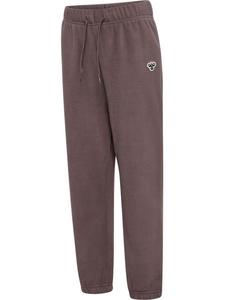 Hummel Детские спортивные штаны "Hmljr Fleece Pants Bee" коричневого цвета