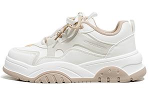 Высокие легкие низкие кеды для скейтбординга La Chapelle, бежево-коричневый