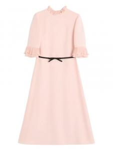 Платье миди Cady Couture Valentino Garavani, розовый