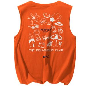 Майка Unisex WARRIOR, оранжевый