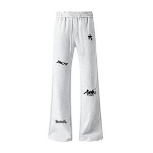 Повседневные брюки Unisex Moderate Scimitar HUANQIU, белый heather серый