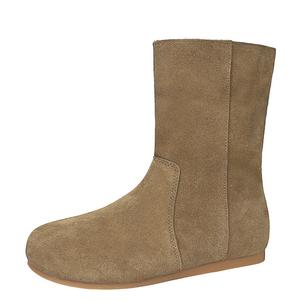 YAFEI XUANYU Женские ботинки на каблуке 3 см хаки, цвет Khaki