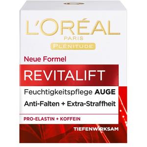 Крем для лица revitalift augenpflege mit pro-elastin und koffein Loreal Paris, объем 15 мл