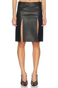 Юбка миди The Attico, Black