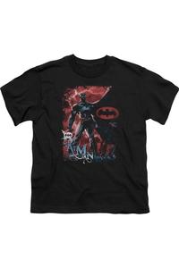 Футболка Batman Gotham Reign с коротким рукавом для детей Gildan, черный