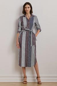 Хлопковое платье Lauren Ralph Lauren, мультиколор