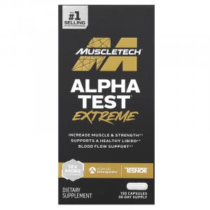 MuscleTech, AlphaTest Extreme, 150 Capsules