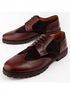 Purapiel Ботинки Herac на шнуровке коричневого цвета