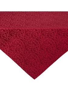 Erwin Müller Жаккардовая скатерть из смесовой хлопчатобумажной ткани цвета «хамм» рубинового оттенка