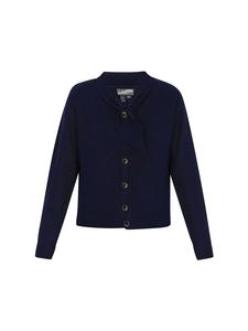 DreiMaster Женский кардиган темно-синего цвета