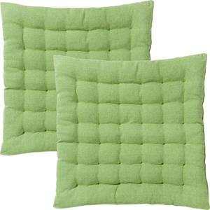 Подушка для стульев Erwin Müller 2er-Pack 200580, 40x3x40 см, зеленый