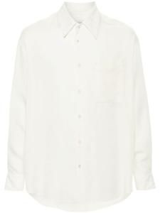 Рубашка из лиоцелла с двумя карманами LEMAIRE, бежевый