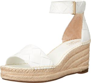 Женские сандалии на танкетке Franco Sarto Clemens из рафии, белый