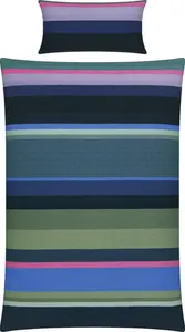 Постельное белье синее 1x 155x220 см + 1x 40x80 см REDBEST