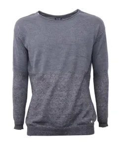 Темно-Серый шерстяной свитер Armani, серый