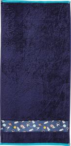 Детское полотенце Erwin Müller 205351, синий - текстиль - 50 x 1 x 100 см