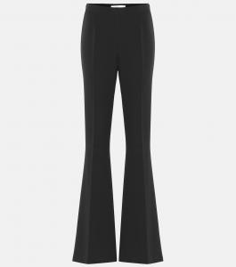 Расклешенные брюки Halluana с завышенной талией SAFIYAA, черный