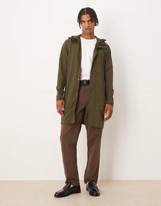 Легкая парка с капюшоном цвета хаки Brave Soul