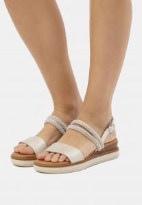 Босоножки на танкетке DANIELA mtng, серебряный