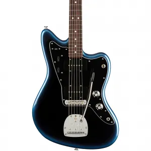 Электрогитара Fender American Professional II Jazzmaster с грифом из палисандра, Dark Night