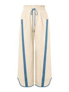 Imily Bela Штаны свободного кроя в бежевом цвете