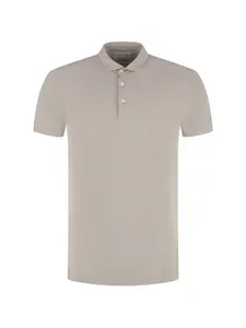 Рубашка поло с короткими рукавами Fedeli, бежевый