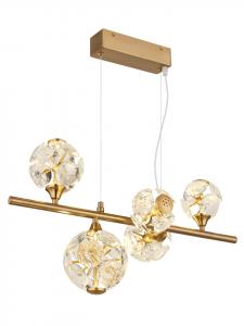 Globo lighting Подвесной светильник «ВИРИНА» из золота