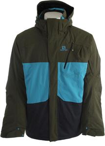 Куртка Salomon Men's Zero, Bayou Green/Water Polo