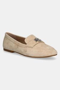 Замшевые мокасины Averi III Lauren Ralph Lauren, бежевый