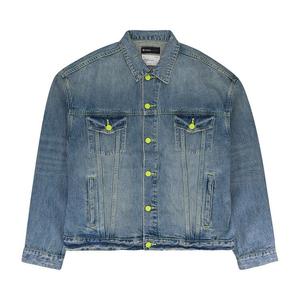 Куртка PURPLE BRAND Vintage Washed Denim Jacket, Indigo