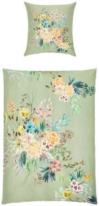 Постельное белье Janine зеленый, 135/200 см