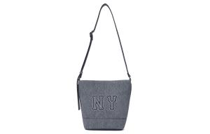 MLB Искусственная кожа ведро сумка через плечо унисекс черный, Black